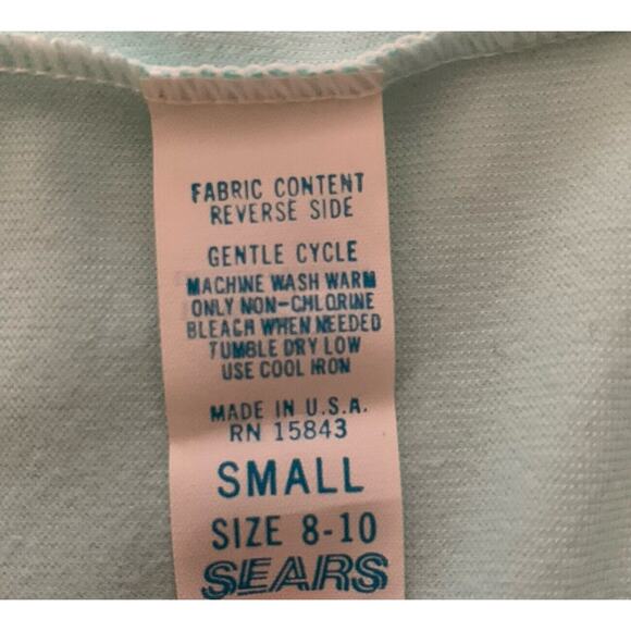 Apostrophe Gown Size 8 Vintage Deadstock Blue Lace Romantic Ruffle Bell Sleeves - Picture 5 of 10